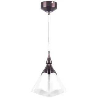 757150 Люстра CONE 5х10W (led) E14 КОФЕЙНЫЙ/БЕЛЫЙ