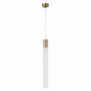 SL1229.313.01 Подвес ST-Luce Латунь/Прозрачный GU10 1*5W