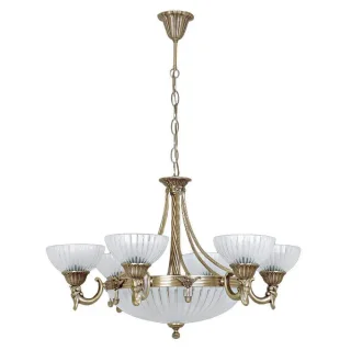 Подвесная люстра Kink Light Кристалл классика 2067/6+3 Antik