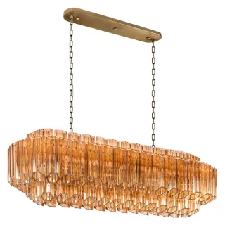 Подвесная люстра LOFT IT 10579/1000R Amber