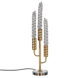 ODEON LIGHT 5449/9TL L-VISION ODL_EX26 сатинированн.латунь/прозрачн./металл/стекло/хрустальное стекл