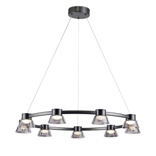 4247-9P, подвесная люстра, D800xH1200/1500, 9xLEDx5.5W, 1080LM, 4000K