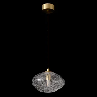Светильник подвесной Crystal Lux FORMLESS SP1 TRANSPARENT