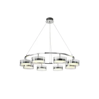Люстра ZORTES DONUT ZRS.1802.08 Мощность-96Вт Тип лампы: Встроенный  Встроенный LED