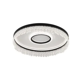 4187-2C, потолочная люстра, D600xH130, LEDx22W + LEDx136W, 7110LM, 3000-6000K, included, remote cont