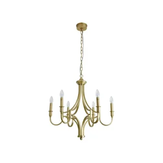Подвесная люстра Newport 3456/С brass
