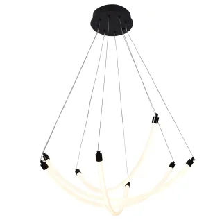 4468-4P, подвесная люстра, D670xH1000/1800, LEDx36W, 3330LM, 3000-6500K, included, remote control
