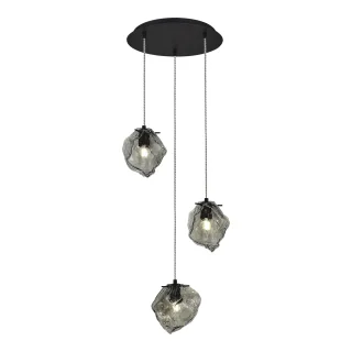 SL1175.403.03 Светильник подвесной ST-Luce Черный/Серо-зеленый E14 340W