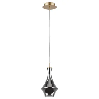 808018 Подвес FORMA 1х10W (led) E14 ШАМПАНЬ/ДЫМЧАТЫЙ