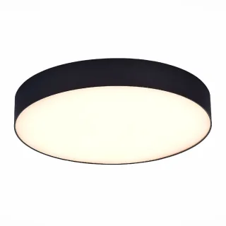 ST606.432.36 Светильник потолочный Черный LED 136W 3000K 3 240Lm Ra>90 120° IP20 D300xH55 180-240V