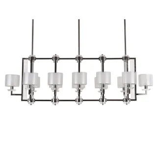Подвесная люстра Newport 4408+4/S black glossy
