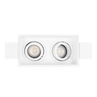 ST262.518.02 Св-к встр. Белый GU10 250W IP20 L91,5xW17,2xH5,2 220V Без ламп