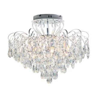 Escada 1121/7PL E27*60W White/Silver