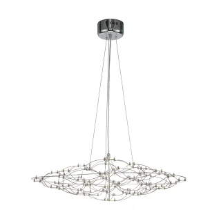 4305-8P, подвесная люстра, D785xH270/2270, LEDx46W, 5580LM, 3000K/4500K/6000K, remote control