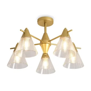Люстра на штанге Freya FR5588CL-05BZ