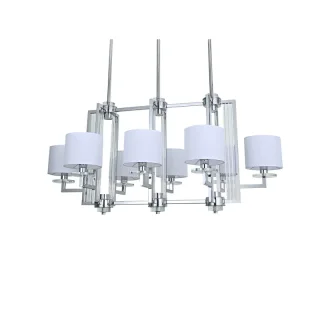 Подвесная люстра Newport 35408/S chrome без абажуров
