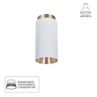 Точечный накладной светильник Arte Lamp CONE A5361PL-1WH