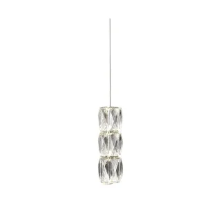 Подвесной светодиодный светильник Kink Light Аква-Кристалл 08620-1c