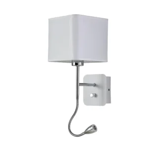 Бра PACO AP2 CHROME/WHITE