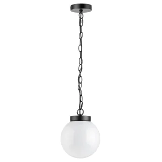 373110 Светильник BOLLA 1x10W (led) E27 ЧЕРНЫЙ IP65/IP44