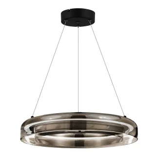 SL6019.333.01 Светильник подвесной ST-Luce Черный/Дымчатый, Белый LED 136W 3000K