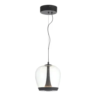 SL6014.423.01 Светильник подвесной ST-Luce Черный/Прозрачный, Черный LED 117W 3000K