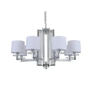 Подвесная люстра Newport 35408+1/C chrome без абажуров