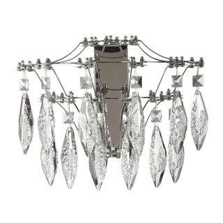 6699/25WL CLASSIC ODL25 Настенный светильник металл/хрусталь/нерж сталь IP20 LED 25W 4000K 220-240V 