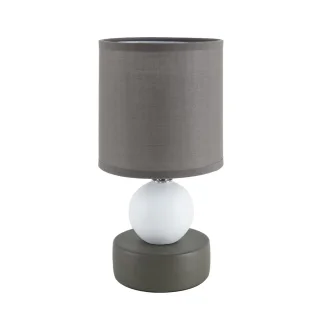 LUMION 8182/1T MODERNI LN25 000 коричневый, керамика/текстиль Настольная лампа E14 1*40W 220V LALANA
