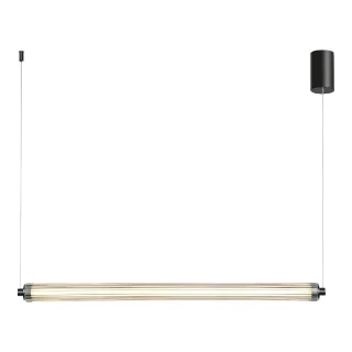 SL6224.413.01 Светильник подвесной ST-Luce Черный/Прозрачный LED 130W 4000K