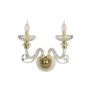 Бра Newport 8622/A mat.soft gold clear
