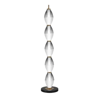SL6130.405.27 Светильник напольный ST-Luce Черный/Белый, Дымчатый LED 135W 3000K
