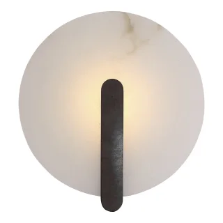SL1195.401.01 Светильник настенный ST-Luce черный/алебастр LED 1*5W 3000K
