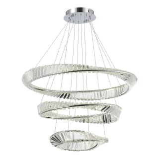 SL6204.101.03 Светильник подвесной ST-Luce Хром/Прозрачный LED 197W 4000K