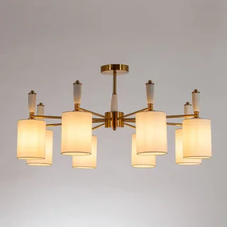 Люстра на штанге Arte Lamp WAVERLEY A4102PL-8PB