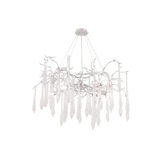 Люстра Crystal Lux REINA SP8 D1000 SILVER PATINA