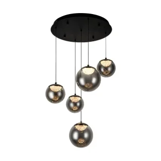 Каскадная люстра MODELUX ML.2338.5 BK