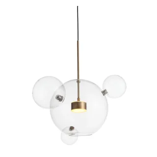 SL1133.203.01 Светильник подвесной ST-Luce Латунь/Прозрачный LED 1*14W 3000K