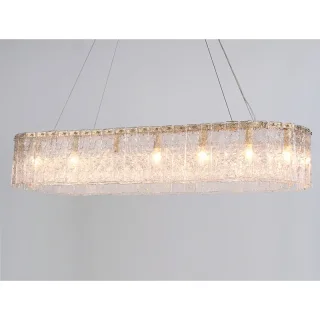 Подвесная люстра Newport 10820/120 brass oval
