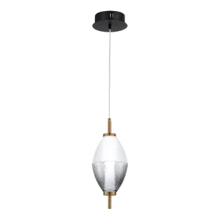 SL6130.403.06 Светильник подвесной ST-Luce Черный/Белый, Дымчатый LED 18W 3000K
