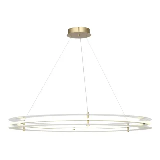 SL6245.213.01 Светильник подвесной ST-Luce золотистый/Прозрачный LED 1*70W 4000K