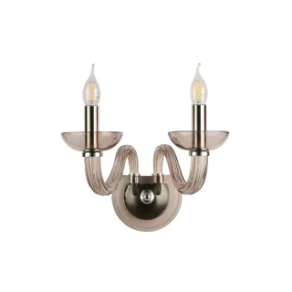 Бра Newport 8642/A chrome coffee
