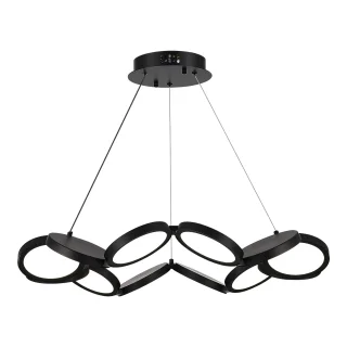 SL6508.403.01 Светильник подвесной ST-Luce Черный/Белый LED 160W 4000K