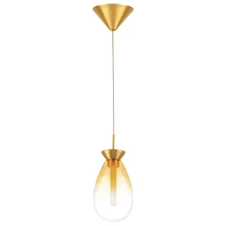 805113 Люстра COLORE LED 1х4W 220LM ЗОЛОТО/ЯНТАРЬ 3000K