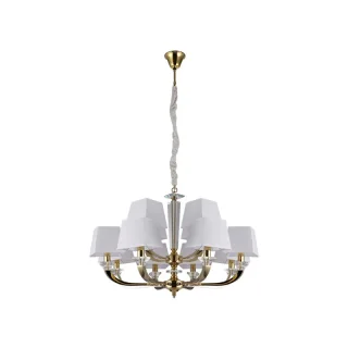 Подвесная люстра Newport 11408+4/C gold