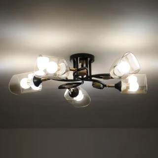 Потолочная люстра Arte Lamp GLAMORE A5076PL-5BK