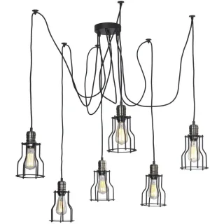 Подвесная люстра Lussole Loft IV LSP-9310