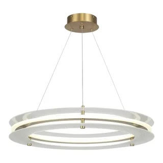 SL6245.203.01 Светильник подвесной ST-Luce золотистый/Прозрачный LED 1*40W 4000K