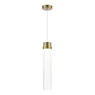 SL6236.303.01 Светильник подвесной ST-Luce Латунь/Прозрачный LED 112W 4000K