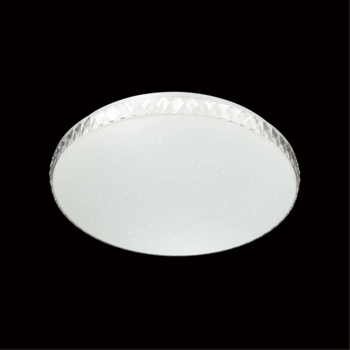 2077/DL PALE SN 194 Светильник пластик/белый/прозрачный LED 48Вт 3000-6300K D390 IP43 пульт ДУ DINA